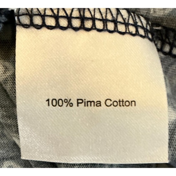 Peter Millar Men's Medium Navy‎ Geometric Cotton Golf Polo • Short Sleeve - Picture 5 of 7